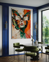 Modern Sanat Cam Tablo 416