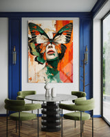 Modern Sanat Cam Tablo 416