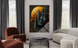 Modern Sanat Cam Tablo 408
