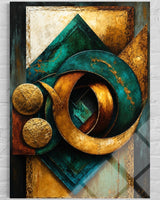 Modern Sanat Cam Tablo 403