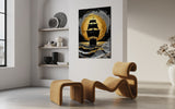 Modern Sanat Cam Tablo 407