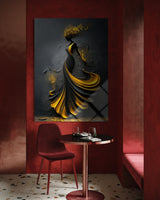 Modern Sanat Cam Tablo 415