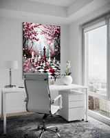 Modern Sanat Cam Tablo 411