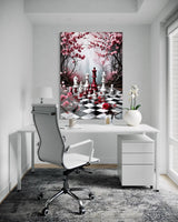 Modern Sanat Cam Tablo 411