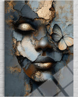 Modern Sanat Cam Tablo 414