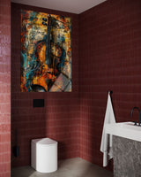 Modern Sanat Cam Tablo 412