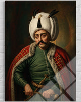 Osmanlı & TürklükCam Tablo 144
