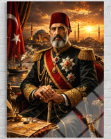 Osmanlı & TürklükCam Tablo 143